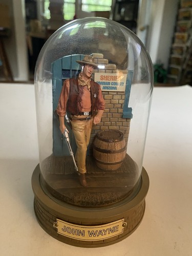 John wayne statue hand painted - john,